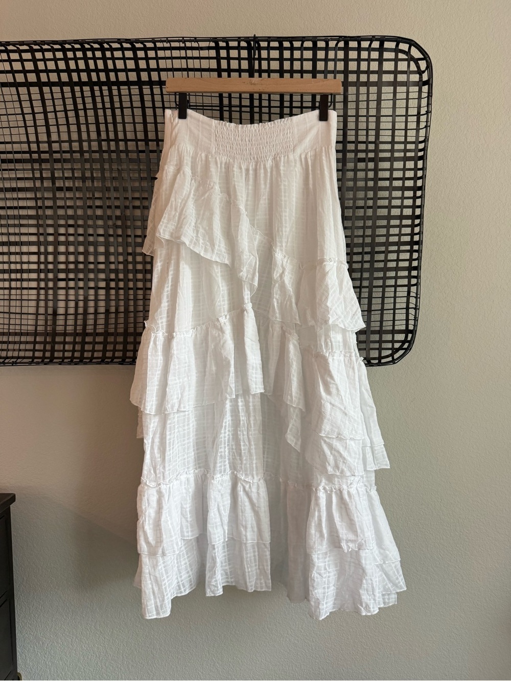 Anthropologie Pilcro Textured Petticoat Maxi Skirt - Picture 5 of 8